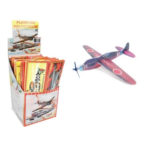 Avion planeur à monter 20 cm