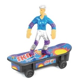 Figurine skateboard 9 cm