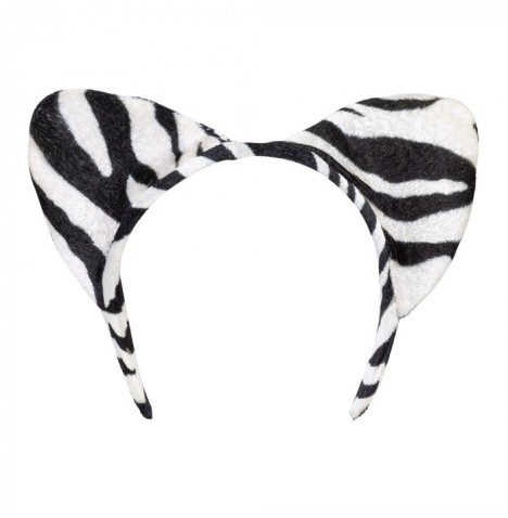 Oreilles Léopard, Zèbre, Tigre assorties