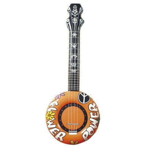 Guitare Hippie Gonflable 100 cm assort - Ballons / Gonflables  pas ...