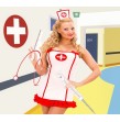 Infirmière Sexy(stéthoscope+seringue, lunette)