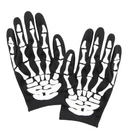 Gants squelette taille unique