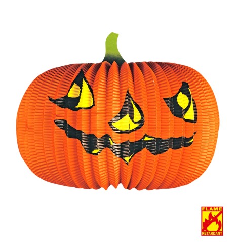 Lampion citrouille 36 cm - Halloween  pas cher