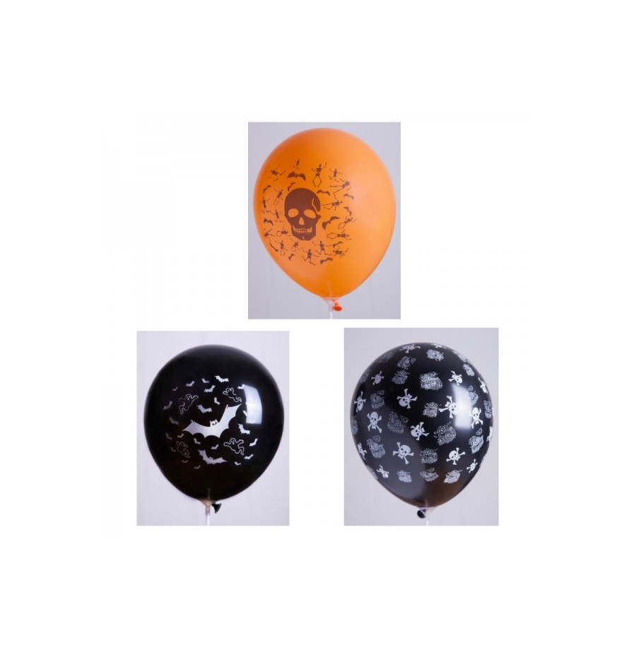 Ballons Halloween sachet de 10