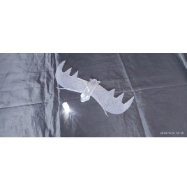 Chauve-souris 30cm avec Led blanche