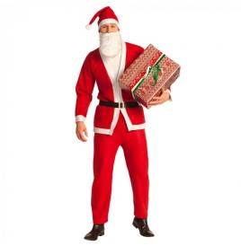 Costume Père Noël  5 pièces