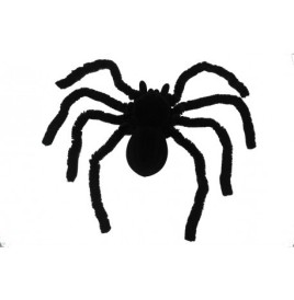 Araignée Géante velue noire  50 x 65 cm