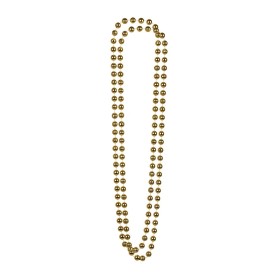 Collier  perles plastiques OR lot de 2
