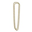 Collier  perles plastiques OR lot de 2