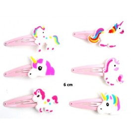 Barrettes Licorne