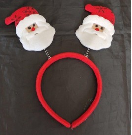Serre-tête Père Noël 🎅 Accessoire fun et festif !