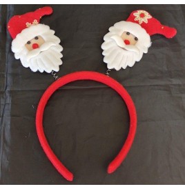 Serre-tête Père Noël 🎅 Accessoire fun et festif !