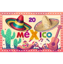 Lot  20 Sombreros  paille