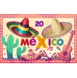 Lot  20 Sombreros  paille