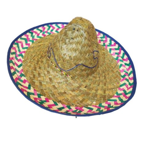 Sombrero paille Salvatore cordon 50 cm - Chapeaux  pas cher