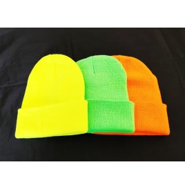 Bonnet hiver coloris assortis