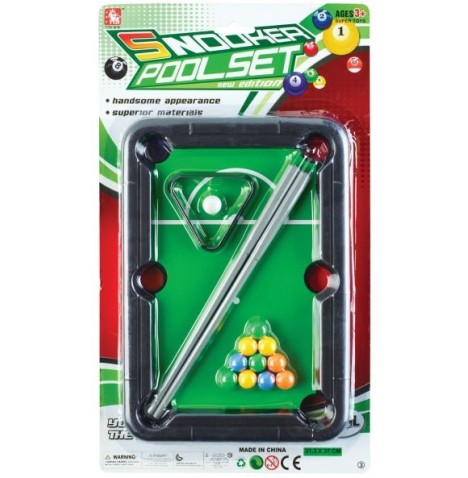 Jeu de billard 21x37 cm