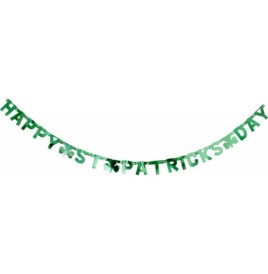 Guirlande Lettres Saint Patrick  12cmx2.70m