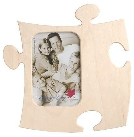 Cadre photo medium puzzle rectangulaire