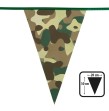 Guirlande camouflage 6 m fanions 30x20 cm