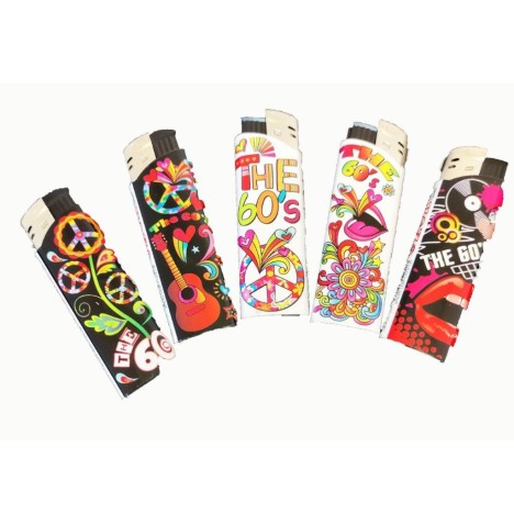 lot de 5 briquets année 60