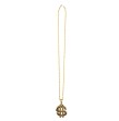 collier dollar metal argent