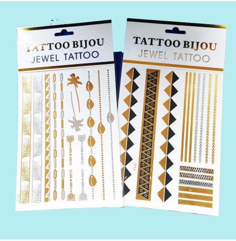 Tattoos bijou assortis - Accessoires  pas cher