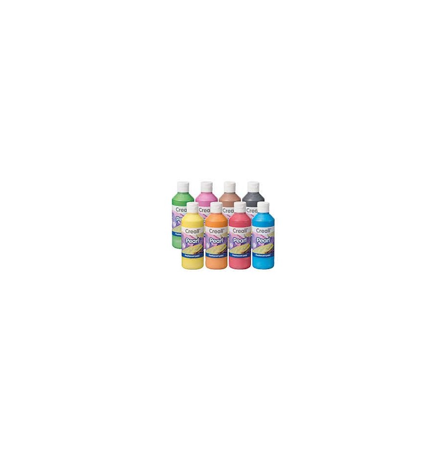 Gouache nacrée  flacon 500 ml Couleurs aux choix