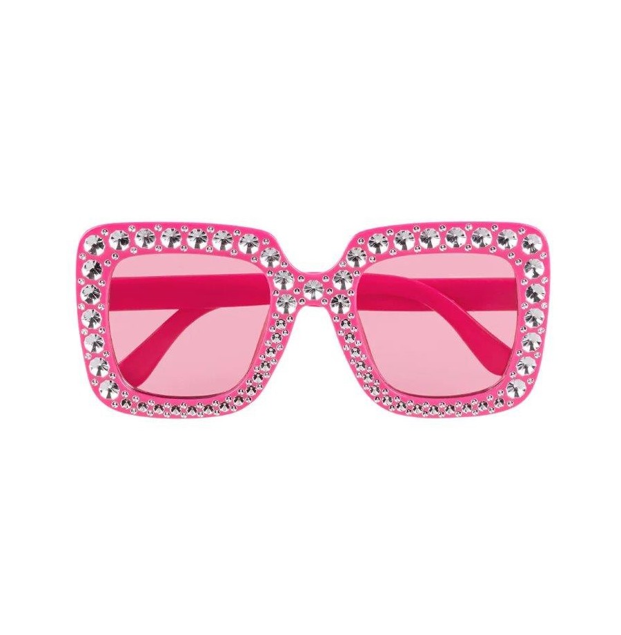 Lunette Strass Rose