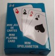 Mini jeu de 54 cartes 5 x 4 cm