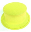 Haut de forme pailleté fluo (col assortis)