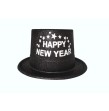 Chapeau Happy New Year Pailleté Noir
