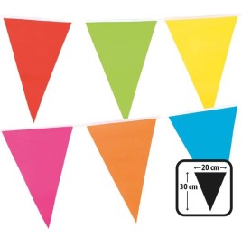 Guirlande plastique Multicolore 10 m  30x21 cm