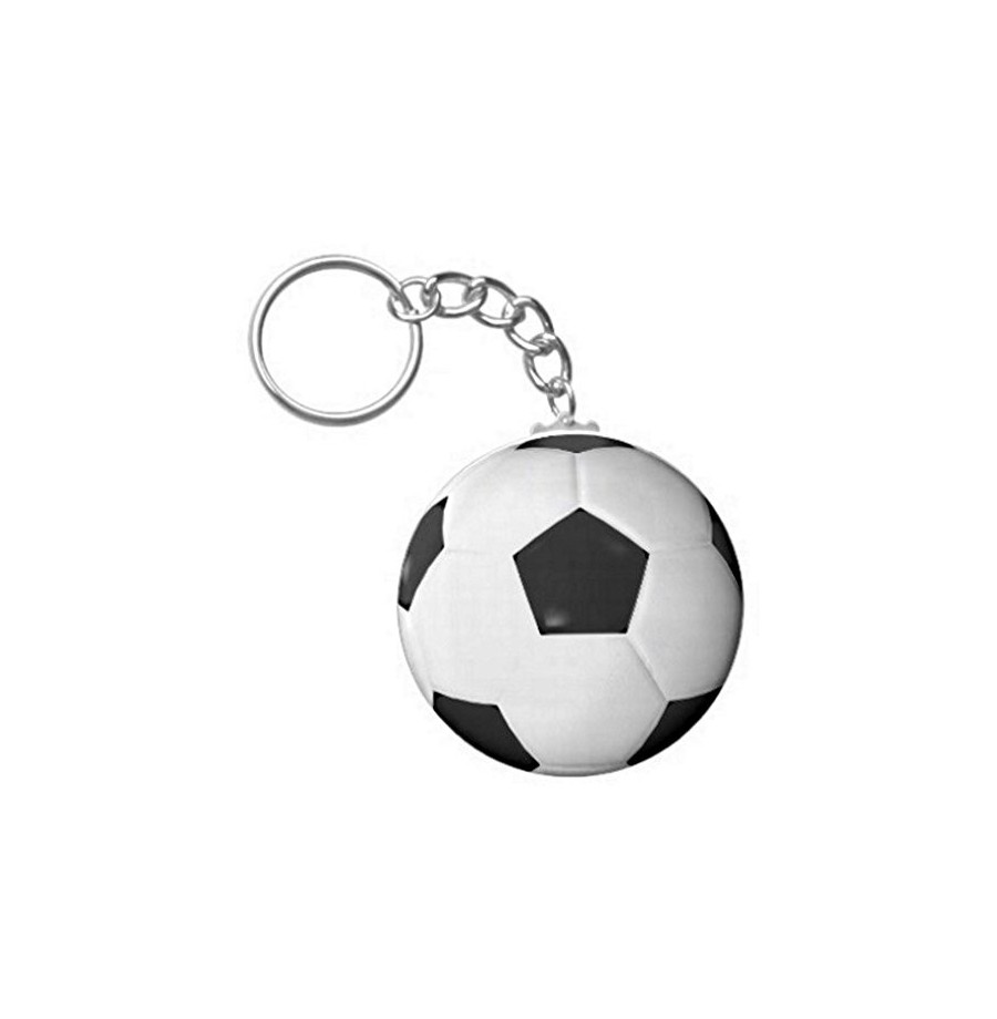 Porte-clés Ballon Foot 3 cm plastique