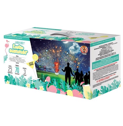 Feu d'artifice Garden Party Exotic Summer 70 secondes
