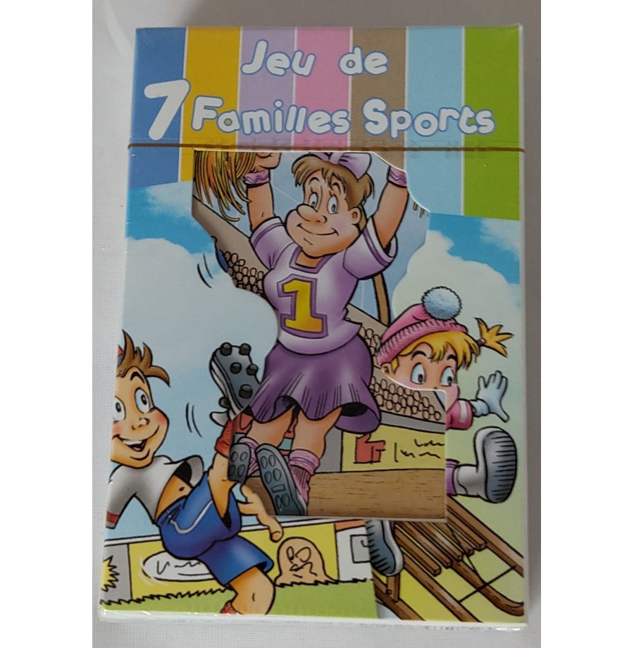 Jeux de 7 familles thème sports