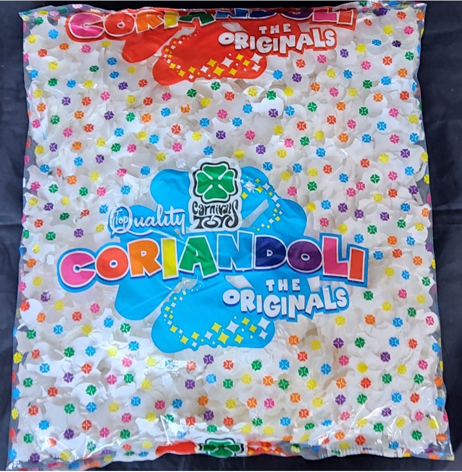 sachet de 250 gr confettis blancs