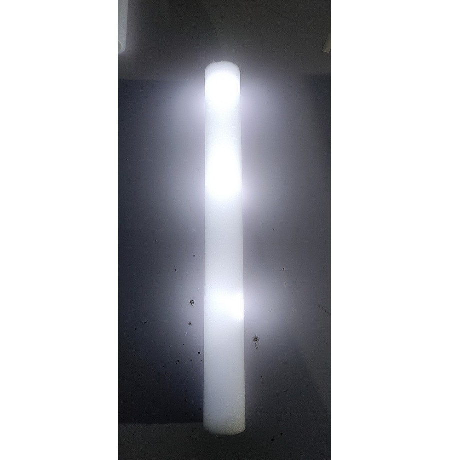 Bâton Mousse avec Leds 47 cm Couleur au choix