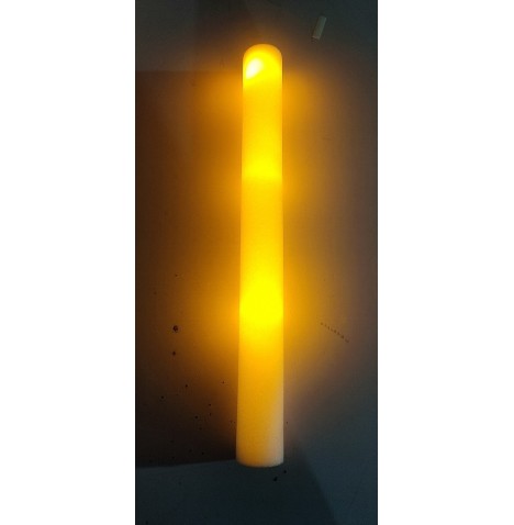 Bâton Mousse avec Leds 47 cm Couleurs au choix