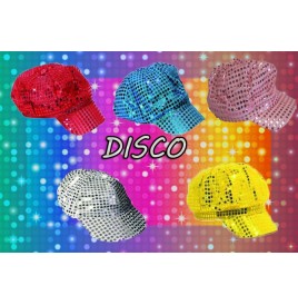 Casquette disco lot de 30 assorties - Casquette pour une soirée Disco