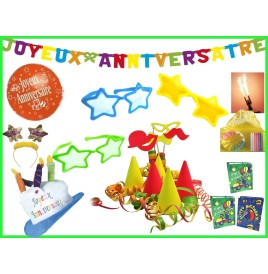 Kit Anniversaire Complet : Tout pour la fête !