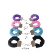 Menottes fourrure couleurs assorties