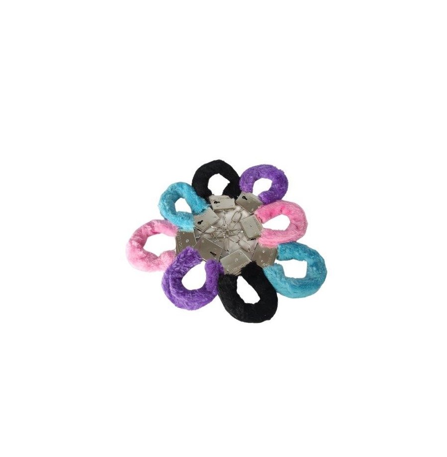 copy of Menottes fourrure couleurs assorties