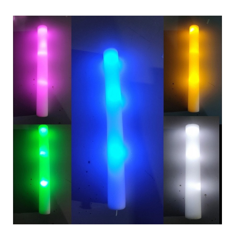 copy of Bâton Mousse avec Leds  ROUGE 48cm