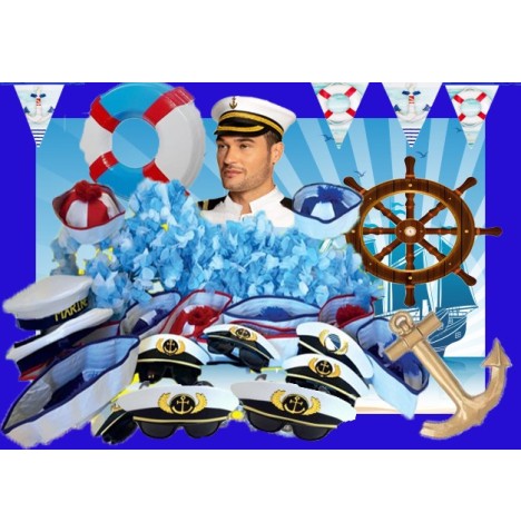 Lot Marin Complet – Accessoires et Décorations Thème Nautique