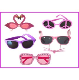 lunettes roses pour voir la vie en rose