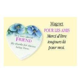 Magnet " Pour les Amis"