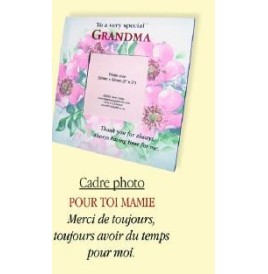 Cadre Photo "pour Toi Mamie"