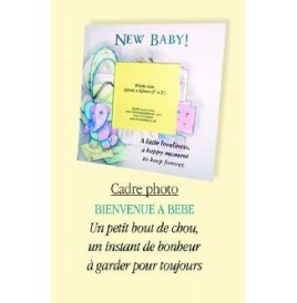 Cadre Photo "Bienvenue à Bébé"