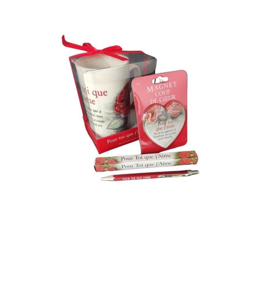 pack Cadeaux "pour toi que j'aime"